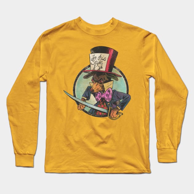 The Mad Ratter Long Sleeve T-Shirt by ThirteenthFloor